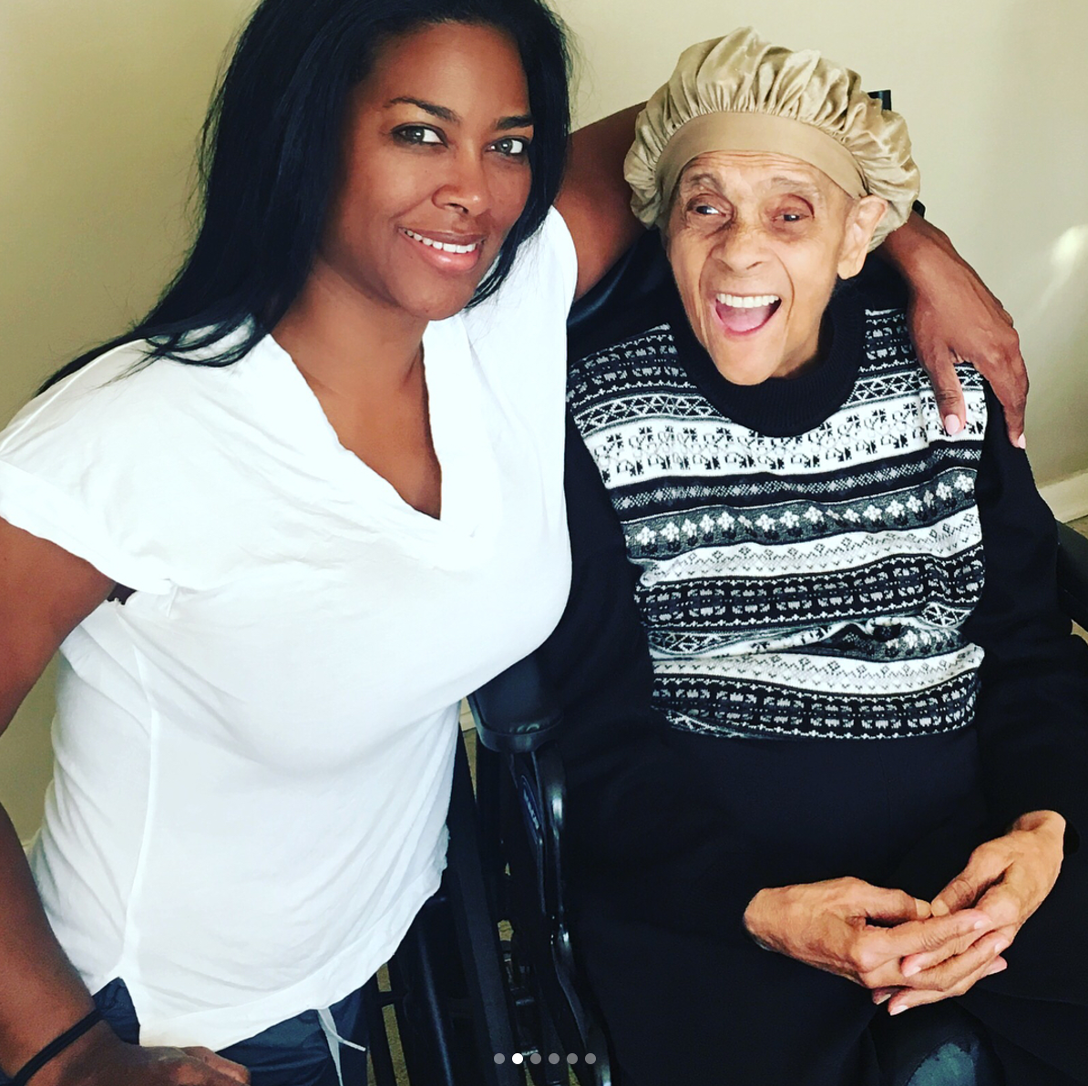 Kenya Moore Honors Her Grandmother After She Loses Her Battle With Alzheimer's
